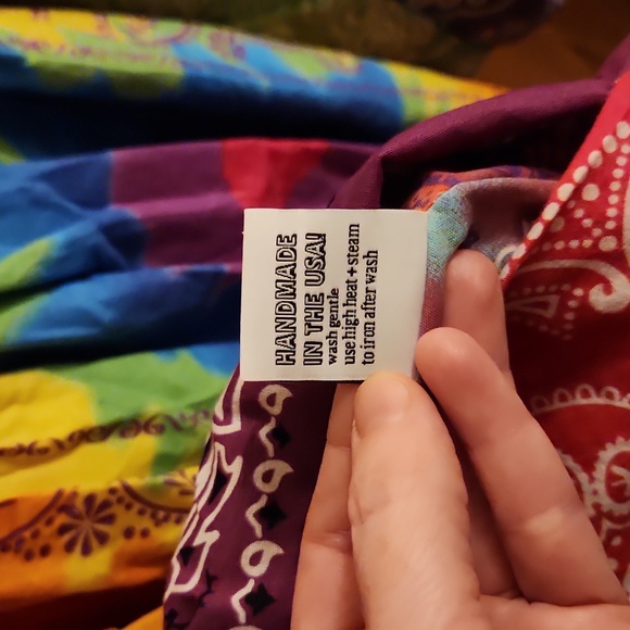 Psychic Outlaw custom Classic Bandana Mini Dress - Picture 4 of 11